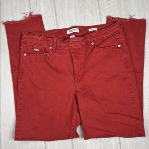 Nine West Jeans, Gramercy crop, Size 12, Burnt Orange
